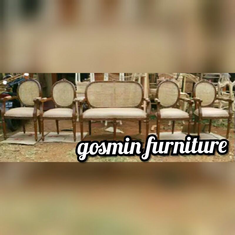 kursi rotan rustic murah pelaminan pengantin rustik kursi sofa harga murah