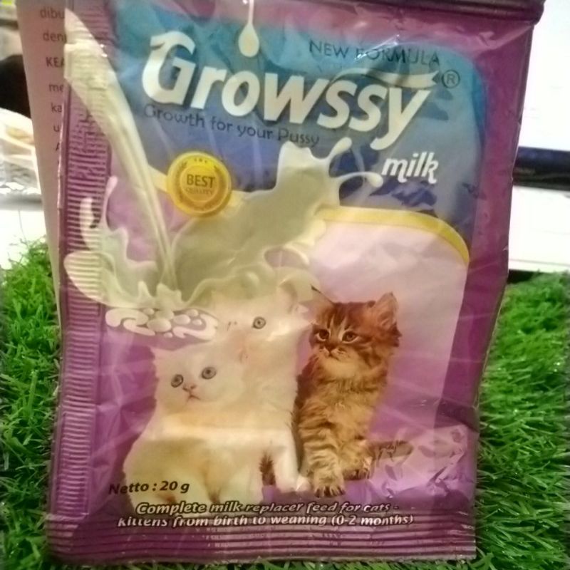 Susu kucing Growssy Sachet 20 gr