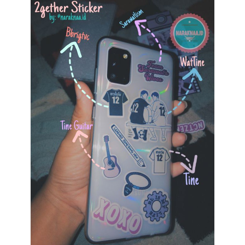 1 PAKET STICKER 2GETHER BRIGHTWIN by @Naraknaa.id (BACA DESKRIPSI)