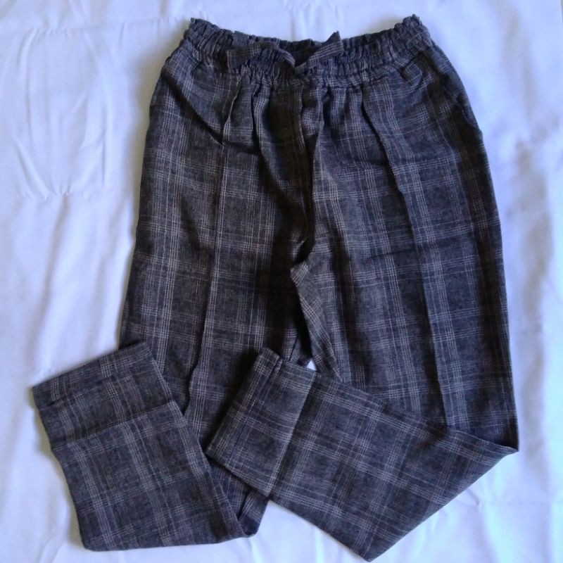 Cod Celana Tartan/celana panjang tartan/tartan/celana kotak/celana kotak wanita/kotak kotak/kotak