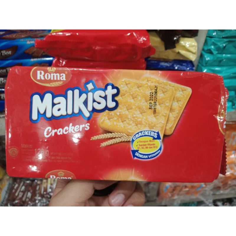 

Roma Malkist Crackers 1 Pack isi 8 Pcs x 126gr