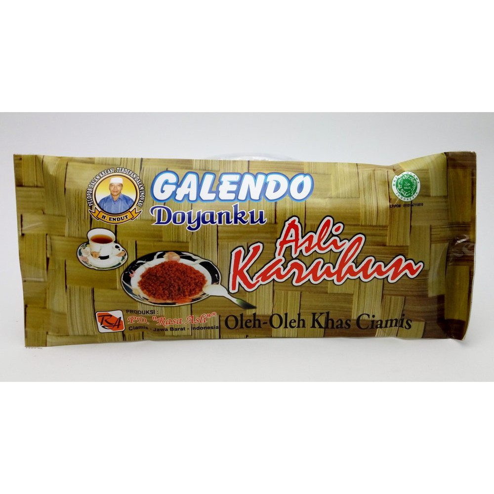 

Kuliner Jadul Karuhun makanan khas Bandung Galendo bubuk rasa original 125gr Terbaru