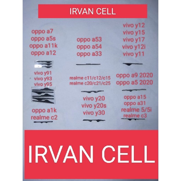 saringan speaker atas oppo a5s oppo a9 oppo a53 vivo y91 & y12