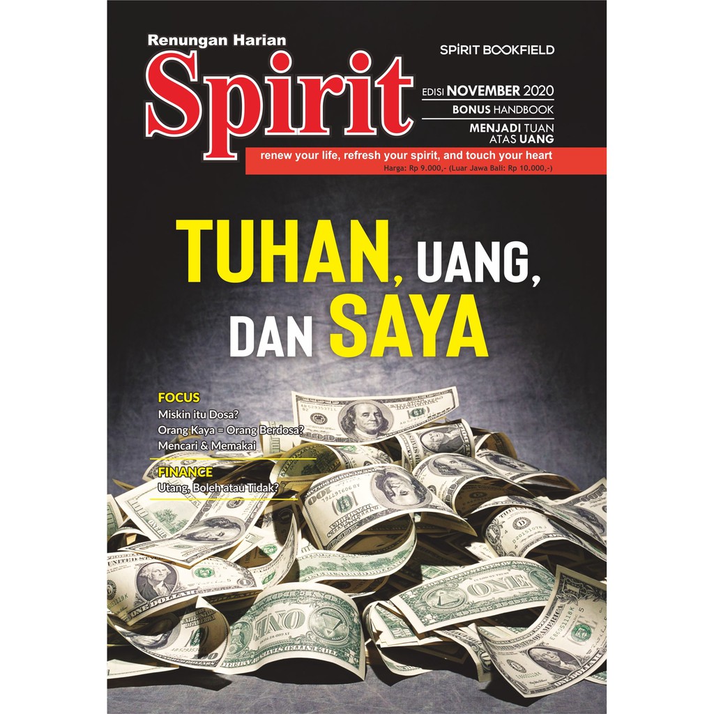 Renungan Spirit Edisi November 2020 Spiritbookfield