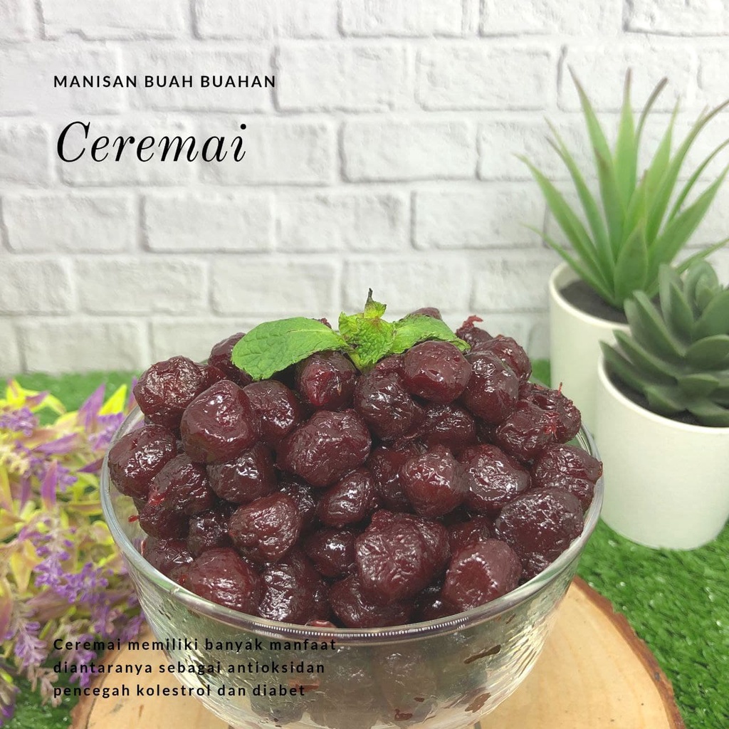 Manisan Cermai 250gr | Manisan Cereme | Manisan Ceremai | Manisan Cerme | Manisan Buah Cermai