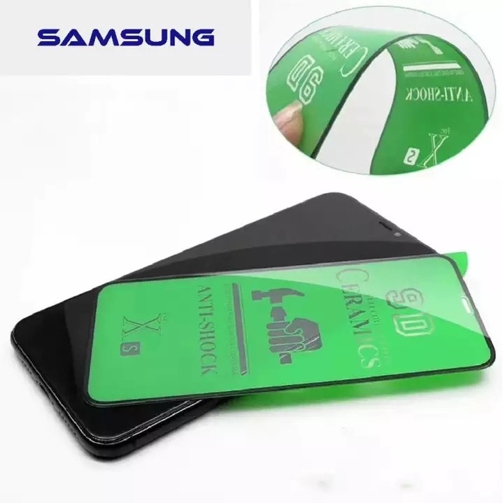 Tempered Glass Samsung A22 4G 5G Full Screen Ceramic Film Anti Glare Pelindung Layar