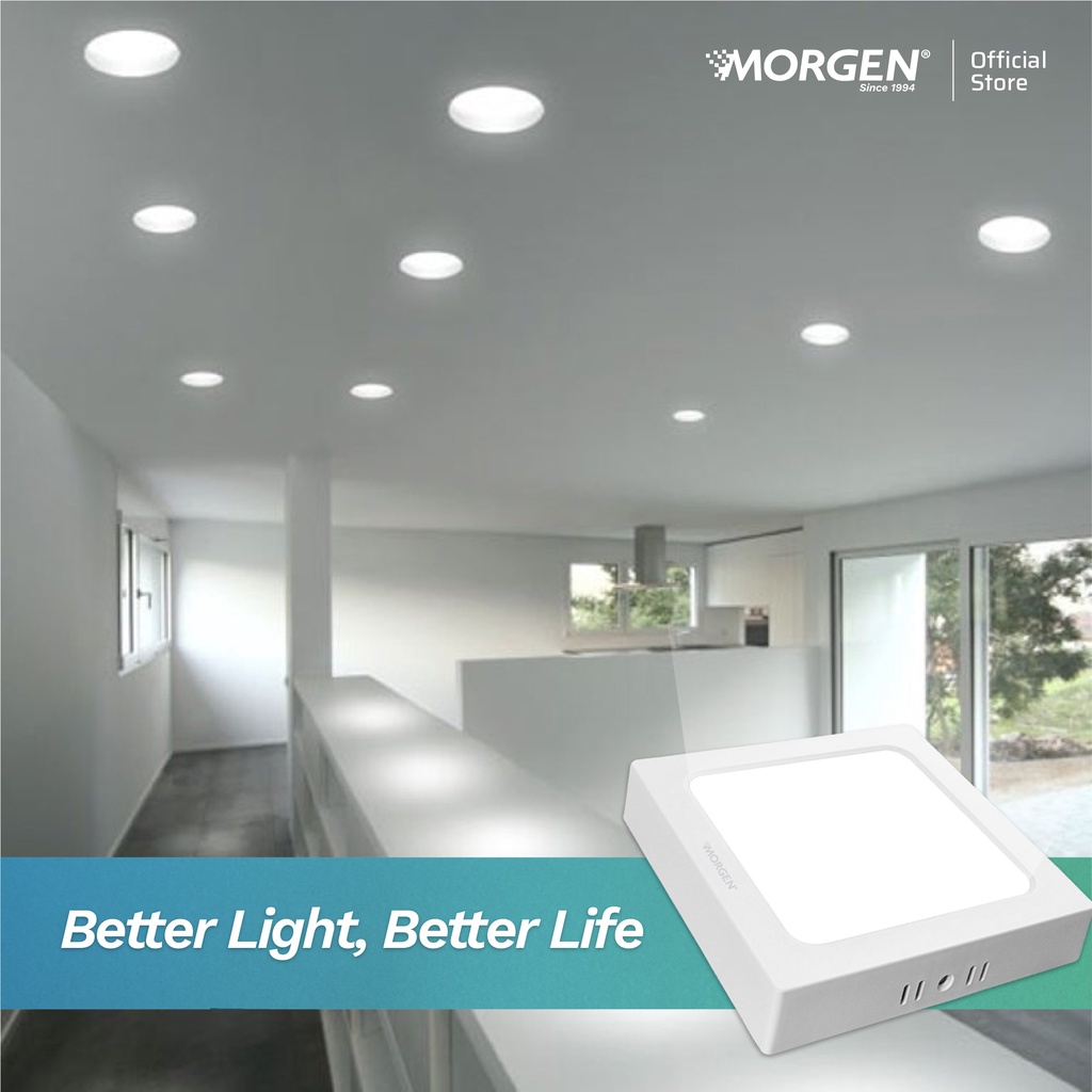 NEW MORGEN LED Downlight Grand OB Square 12 &amp; 18W 6500K/3000K