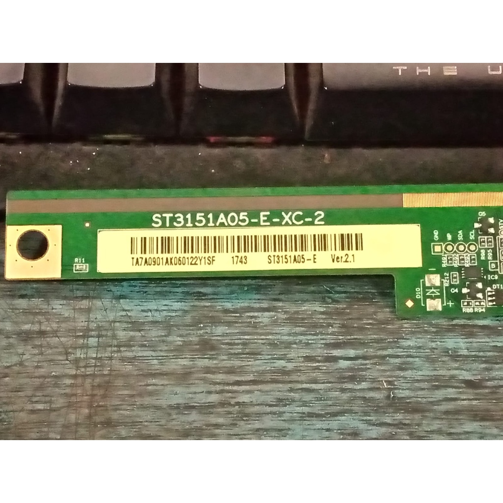 Tcon - T con Ticon board logic papan panel tv LED samsung 32 - UA 32FH4003 R - UA32FH4003