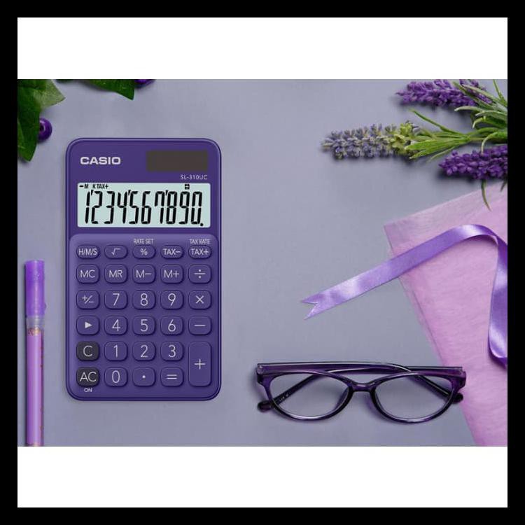 

Diskon Casio Colorful Calculator Sl-310Uc-Purple Barang Bagus