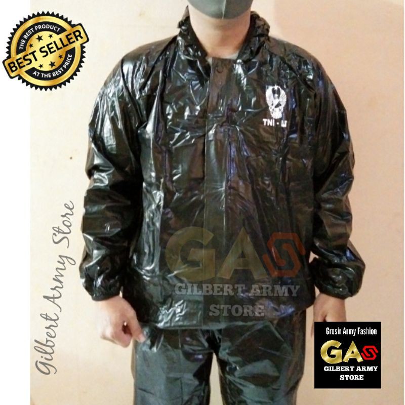 Gilbert Army Store Sauna raincoat Multifungsi tni-Ad jas hujan tni murah jaket hujan pria