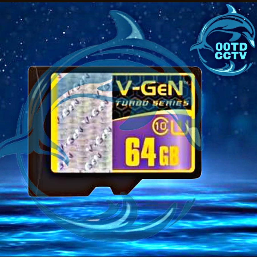 Micro SD VGEN 64GB Class Turbo Memory Card ORIGINAL