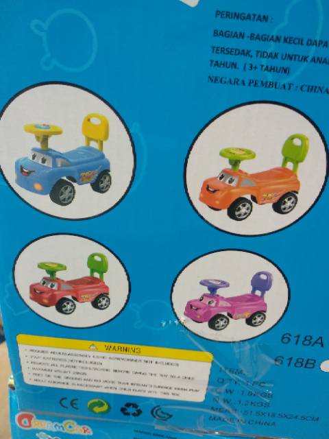 Ride On DreamCar / Mobil 618 / Mainan Anak