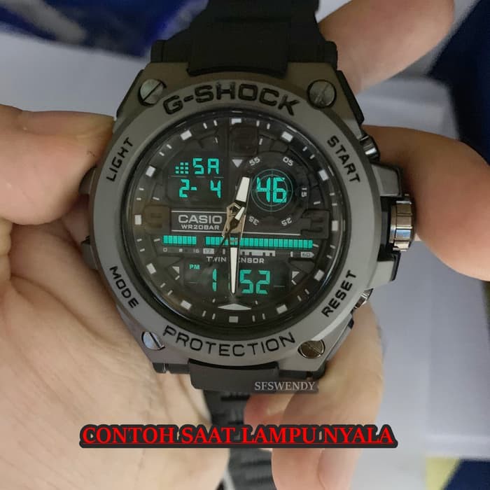 TERLARIS !!!! G-SHOCK CASIO G-8600 METAL GUN G-SHOCK CASIO G-8600 METAL GUN