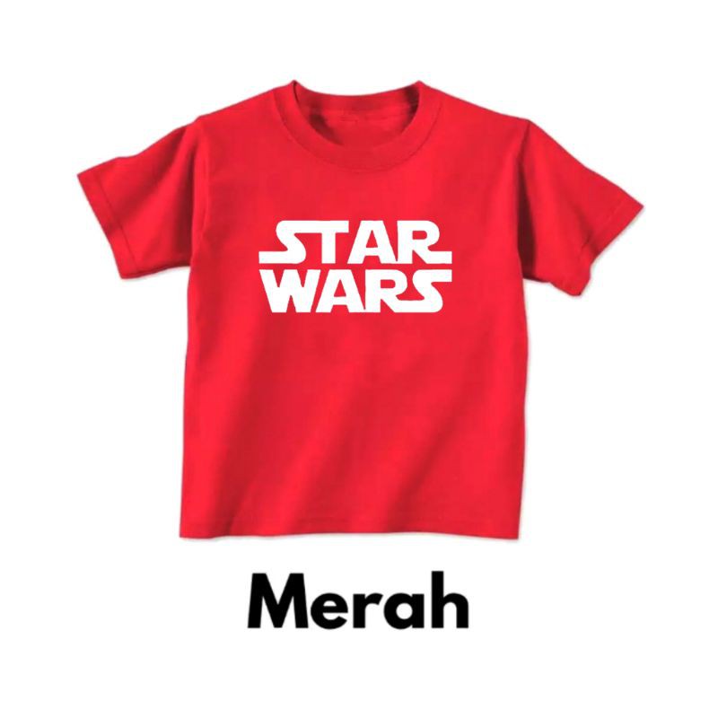 KAOS ANAK MOTIF STARWARS