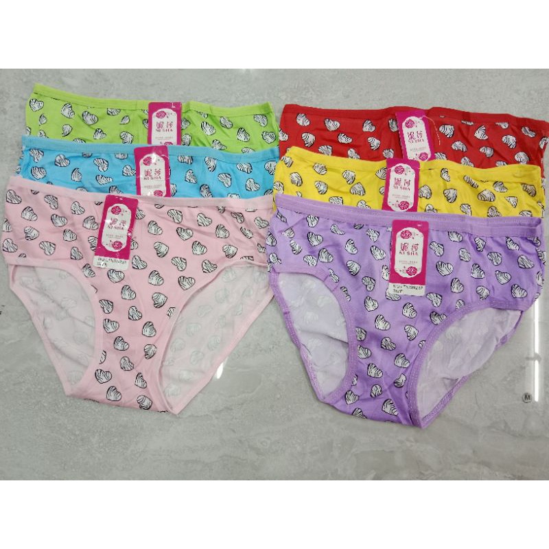 CELANA DALAM LOVE PAKAIAN DALAM WANITA ALL SIZE FIT TO BB 60KG  (CD import)