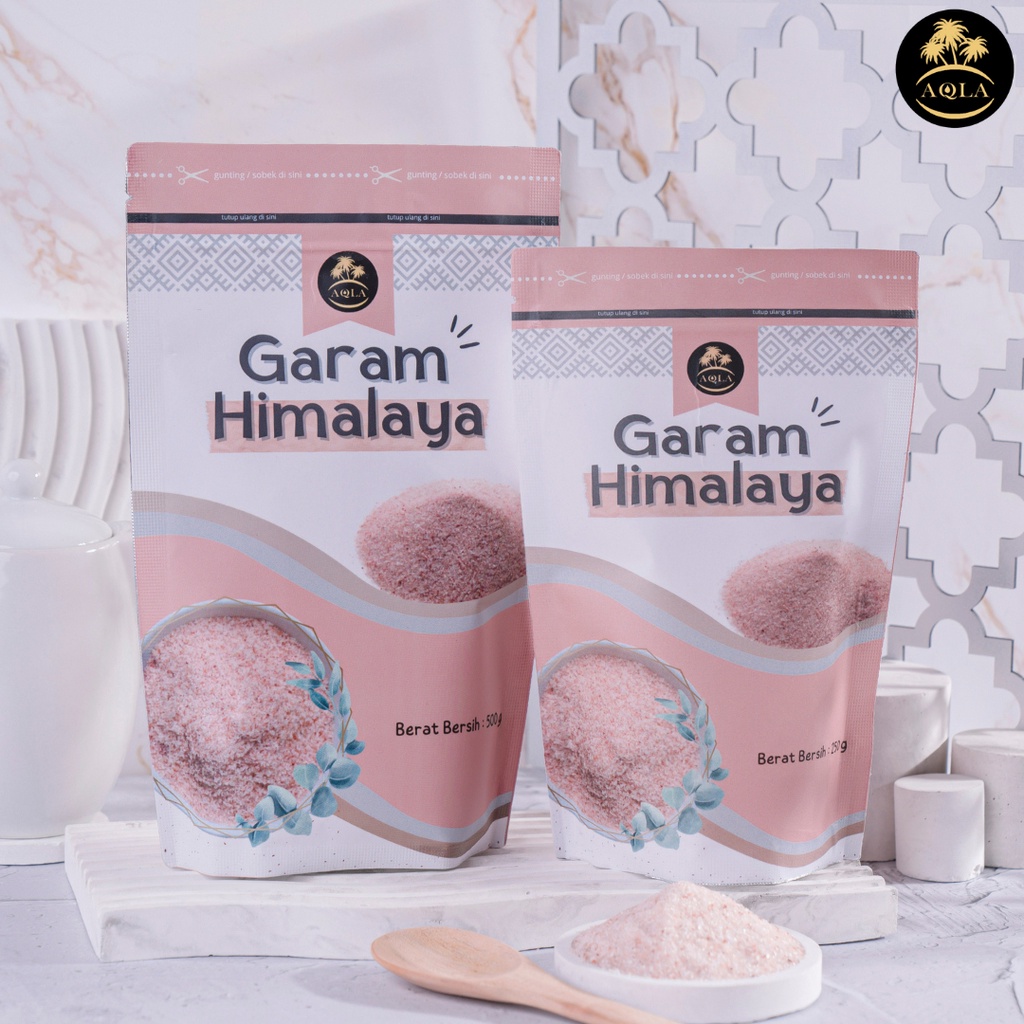 GARAM HIMALAYA PREMIUM ASLI 100% / HIMSALT ORIGINAL / GARAM HIMALAYA HALUS ORIGINAL