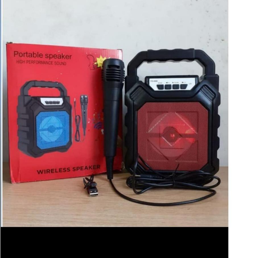 Promo 1.1 Speaker 668 Speaker bluetooth YD-668 plus Mic ,,,