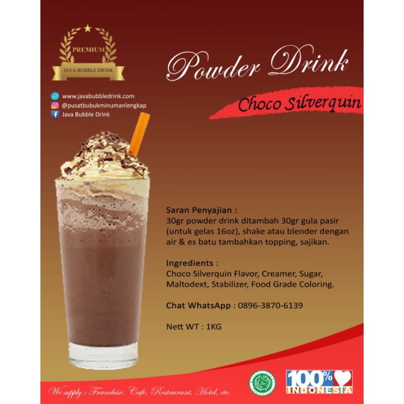 

Bubuk Minuman Choco Silverquin