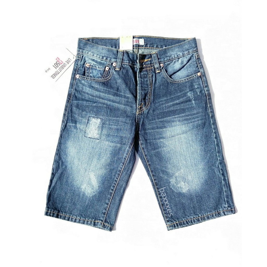 NEW JEANS LEVIS 501 - CELANA PENDEK PRIA X3 Celana Keren