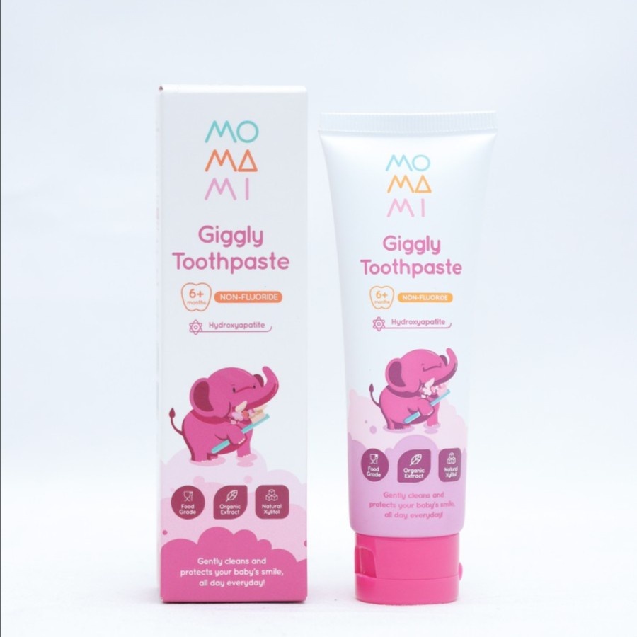 MOMAMI Giggly Toothpaste Non Fluoride 50g