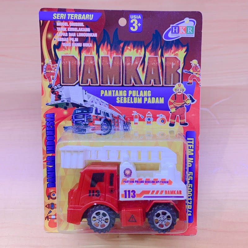 damkar 50017 ATAU blambir 6205 / mobil pemadam / mainan