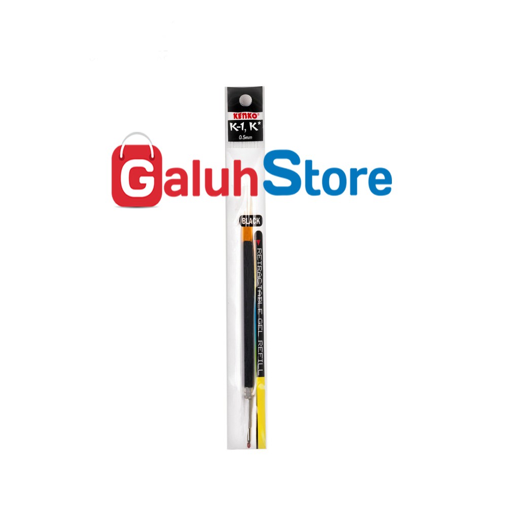 

Kenko Refill Pen / Isi Pulpen K-1 0.5mm Tinta Hitam