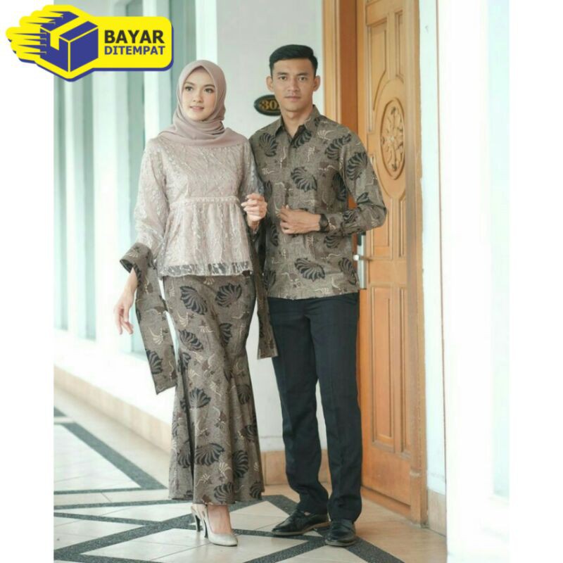 BAJU COUPLE KONDANGAN / BAJU LAMARAN / BAJU COUPLE TUNANGAN / KEBAYA MODERN / COUPLE BATIK