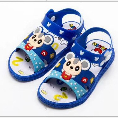 LittleAaron RUNNING MOUSE Sepatu Sandal Anak Laki Laki Perempuan Bahan Karet Model Lucu 0-5 Tahun Import Sport Termurah