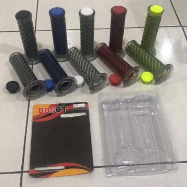 Handgrip Karbon Panjang Sepeda Motor