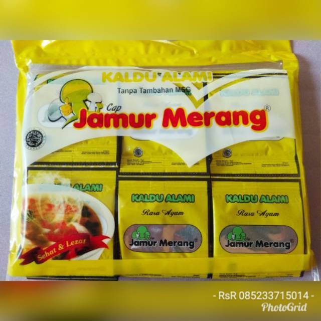 

PROMO!! 1 Dus Kaldu Rasa Ayam / Kaldu Jamur Merang Non MSG Hala