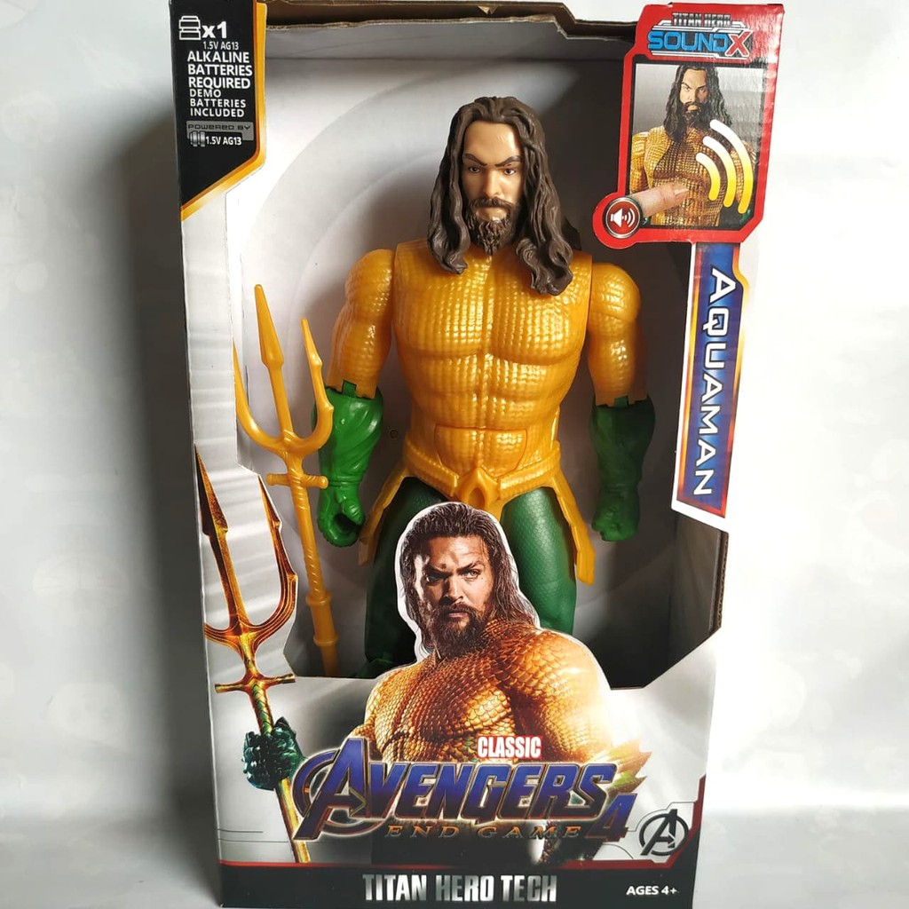 Aquaman Classic Avengers End Game Titan Hero Tech With Music