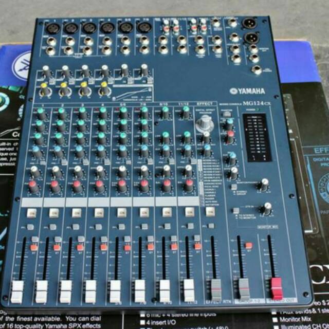 MIXER YAMAHA MG-124CX MIXER YAMAHA MG 124CX MIXER YAMAHA MG 124 CX