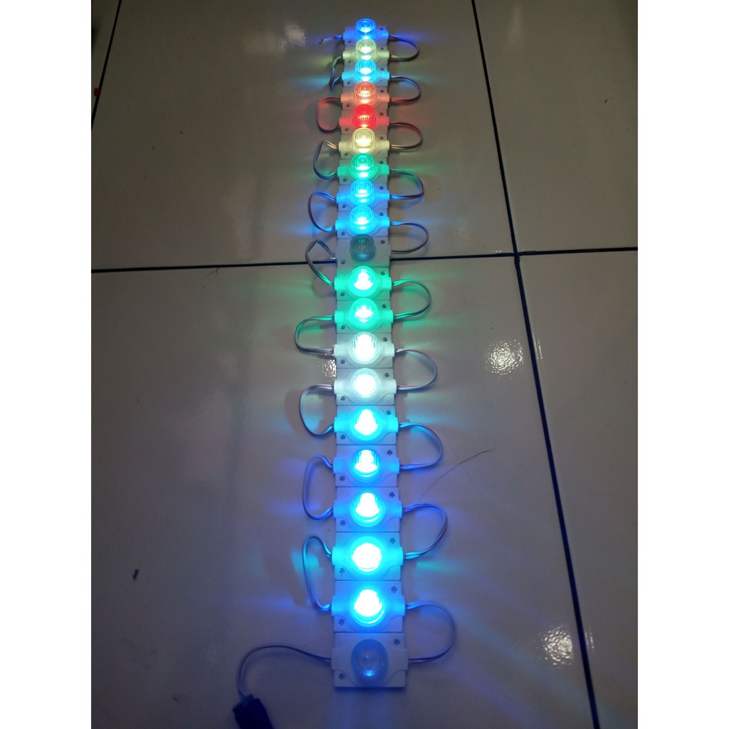 LED 1 MATA RGB (red green blue) 12V dan 24V