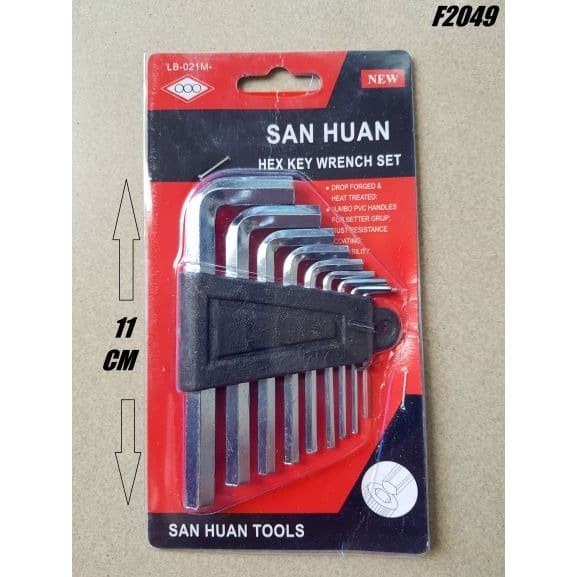 KUNCI L 9PCS SANHUAN