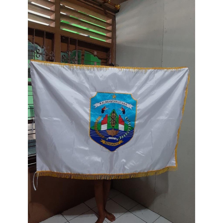 Bendera Bordir Logo &amp; Tulisan