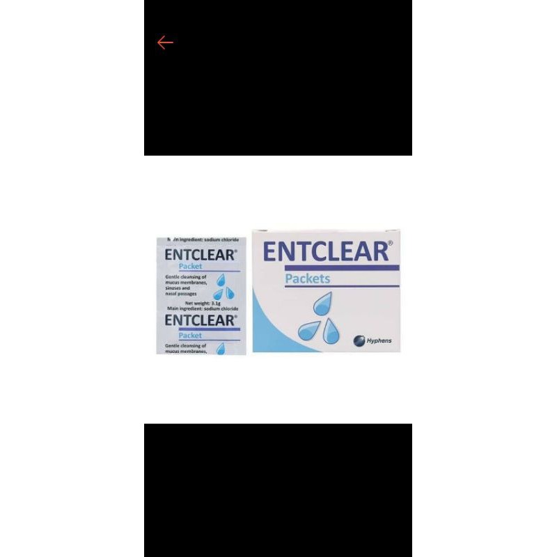 ENTCLEAR serbuk garam pembersih hidung
