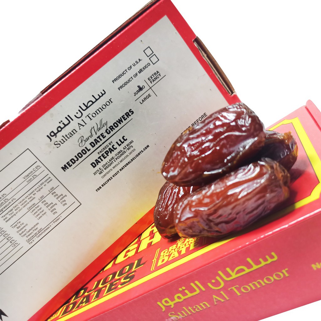 Kurma Medjool USA 500 gr - Natural Delight Bard Valley