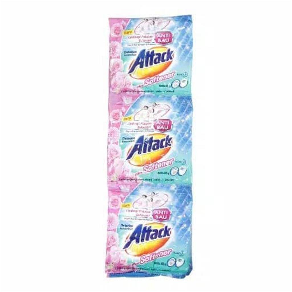 

Attack Plus Softener 6 Sachet x 40gr