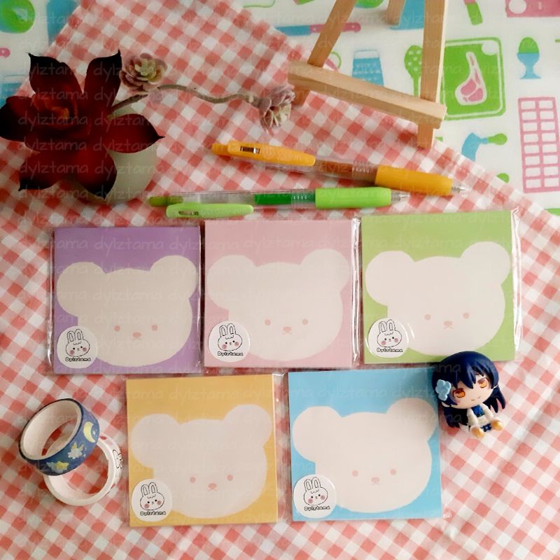 

30 Lembar Memopad/sticky memo/sticky notes/memo notes/notepad/DIY/jurnal/diary/planner[homemade memopad]