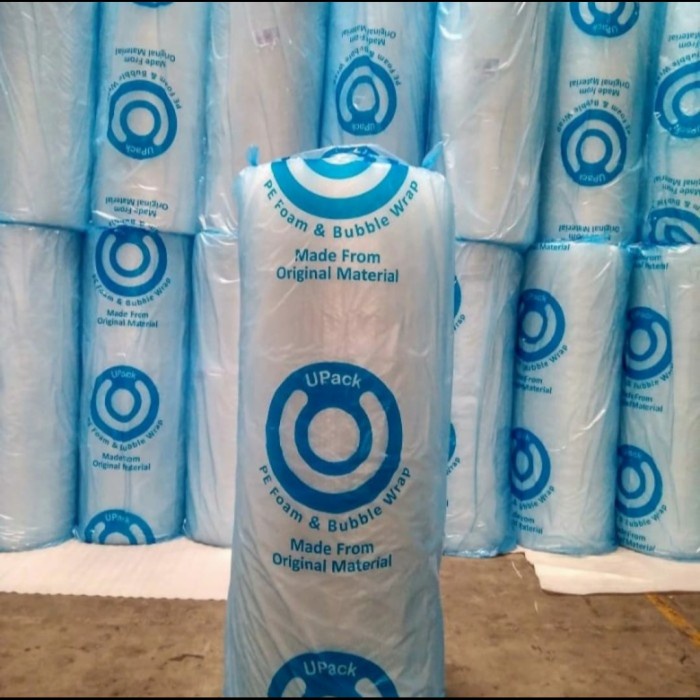 

Ginger- Bubble Wrap Roll Tebal 125 x50m ( Hitam / Putih ) Khusus Grab / Gojek - Putih