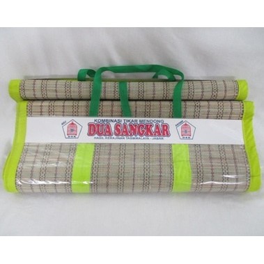 Dua Sangkar Tikar Lipat( Mendong, Kombinas, Piknik)