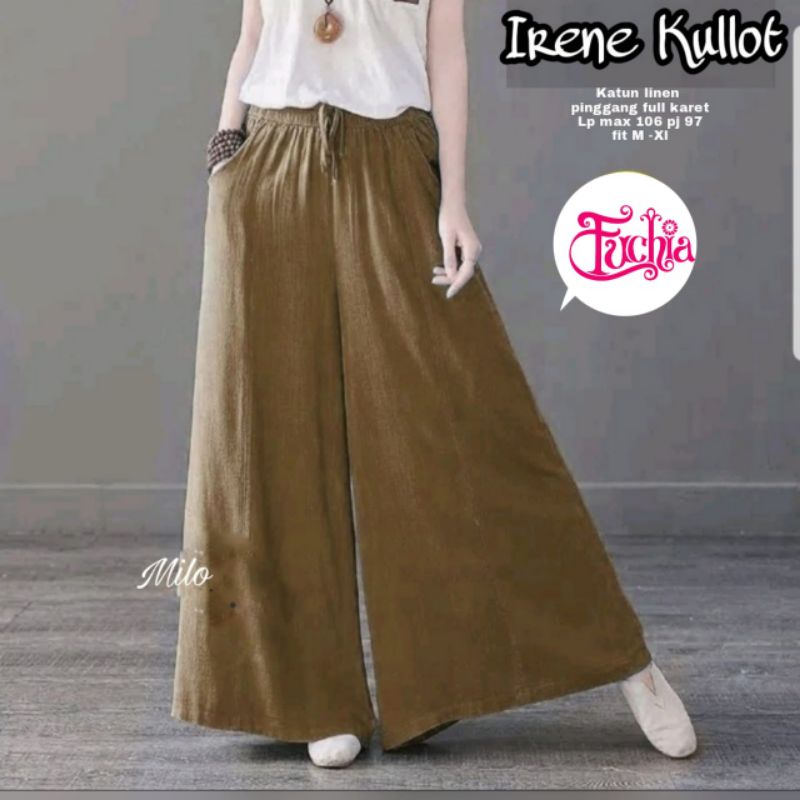 Kulot Wanita - Celana Kulot - Irene Kulot by Fuchia