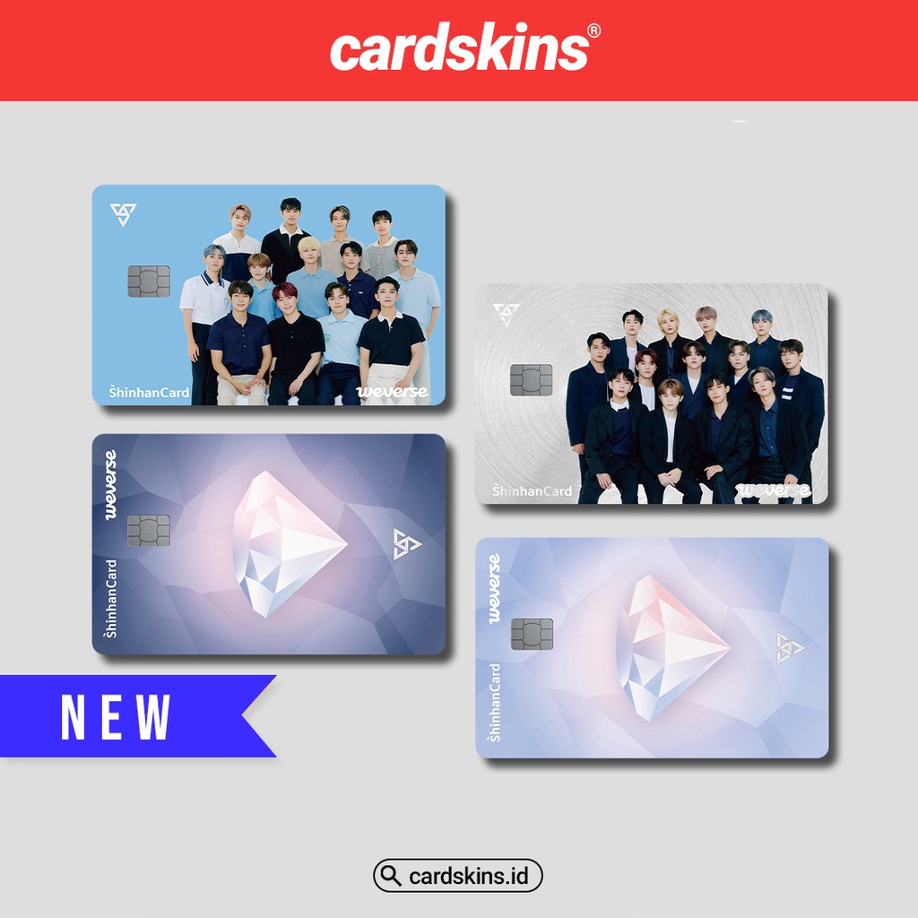 SEVENTEEN SPECIAL HOLOGRAM LOVE | GARSKIN / STICKER KARTU ATM / SKIN KARTU ATM / DEBIT / CREDIT / EMONEY / FLAZZ | CARDSKINS