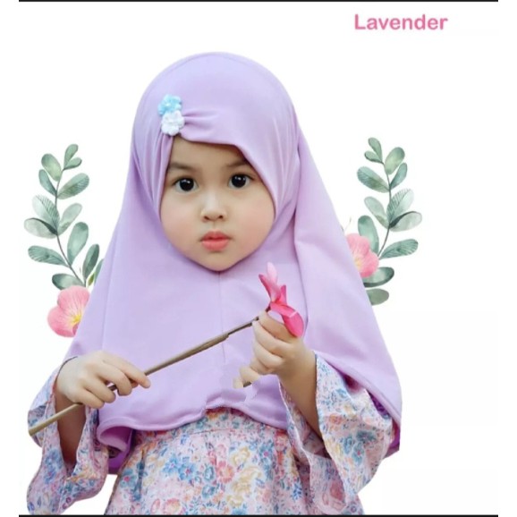 jilbab anak bayi SALWA / 3 bulan - 2 tahun / kerudung anak terbaru/hijab anak perempuan