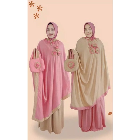 MUKENA TRAVELING PONCO KATUN PREMIUM J G