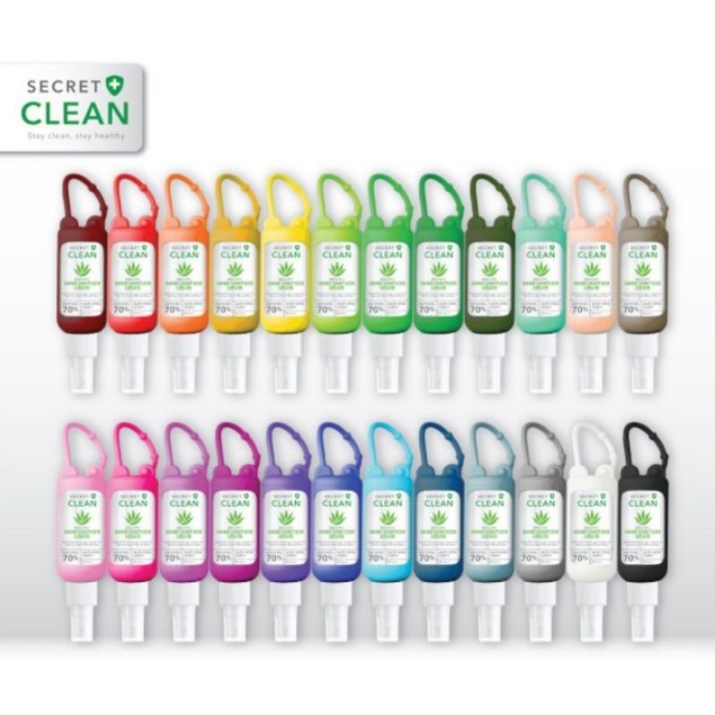 SECRET CLEAN HAND SANITIZER LIQUID 60 ML(SPRAY)