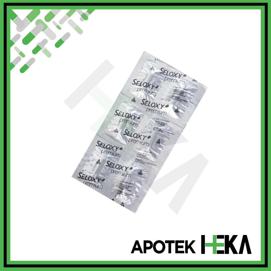 Seloxy Premium Strip isi 6 - Suplemen Menjaga Kesehatan Kulit (SEMARANG)