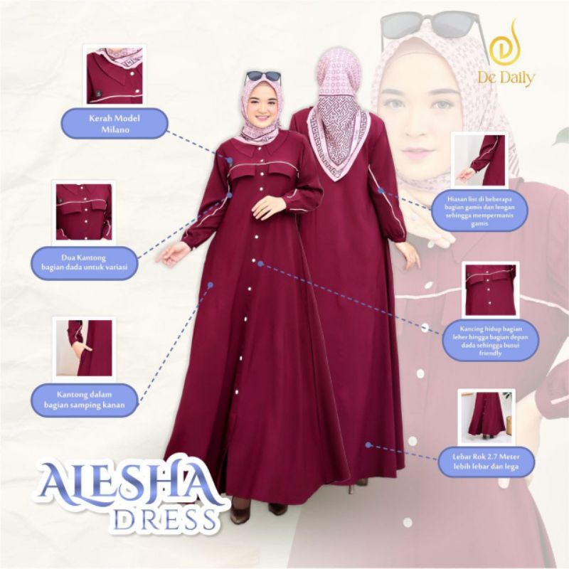 Alesha Dress @de.daily