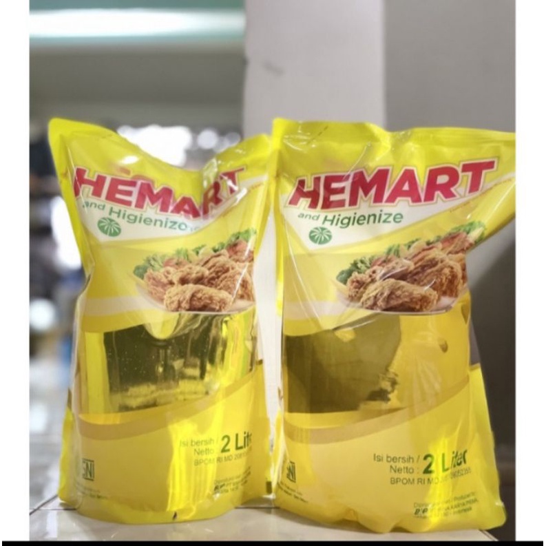 minyak goreng hemart 2liter