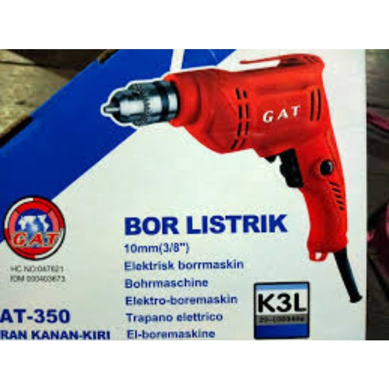 Mesin Bor Gat 350 10mm
